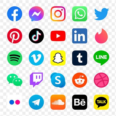 Social Media Logo Png .